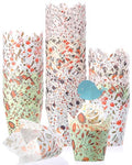 Reallnaive 500 Pcs Thanksgiving Fall Tulip Cupcake Liners