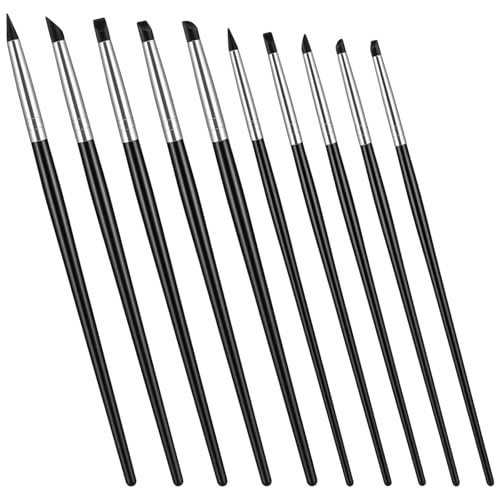 10PCS Silicone Clay Sculpting Tools,Durable Sculpting Tool