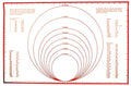 Fox Run Pastry/Baking Mat with Measurements, Silicone - size: 23.3"L x 15.3"W
