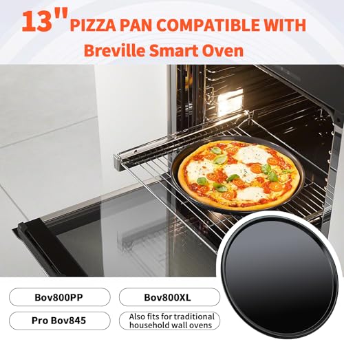 13 Inch Round Pizza Pan for Breville Smart Oven BOV800XL BOV845BSS - color: 13 Inch Pizza Pan