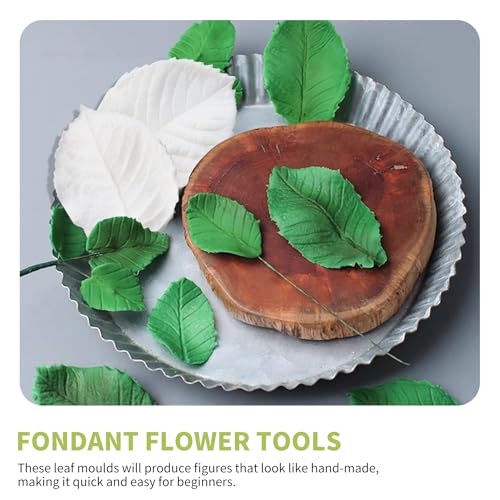 KALAIEN Leaf Petal Veiner Gum Paste Mold - color: Rose Petal