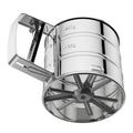 Omesata Flour Sifter 3 Cup for Baking, Crank Sifter Sieve Baker Dusting