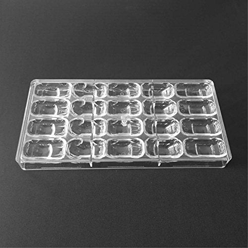 Polycarbonate Chocolate Mold DIY Handmade Chocolate Candy Mould Pastry Tools Bakeware 5 style cars (19392) - color: 19392