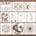 Moon Stencil Star Stencils for Painting 12" - style: Moon