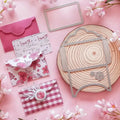 Mvchifay Cutting Dies Metal Stencils Scrapbooking Tool DIY Craft Carbon Steel Embossing Template for Paper Card Making (Envelope-9.8x13.2cm) - color: Slimline Card with Envelope-22.2x10.4cm