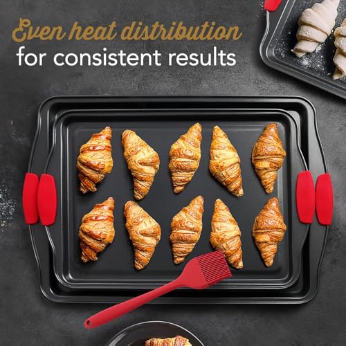 Eatex Baking Sheet Set, 29 Piece Baking Pans Set, Cookie Sheets for Baking - size: 29-Piece Set