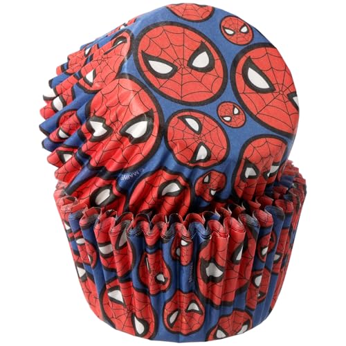 MARVEL's Spider-Man™ Baking Cups | 48 Pack Cupcake Liners