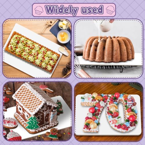 15 Pack 13.75x9.75 White Rectangle Quarter Sheet Cake Boards - size: 15 Pack