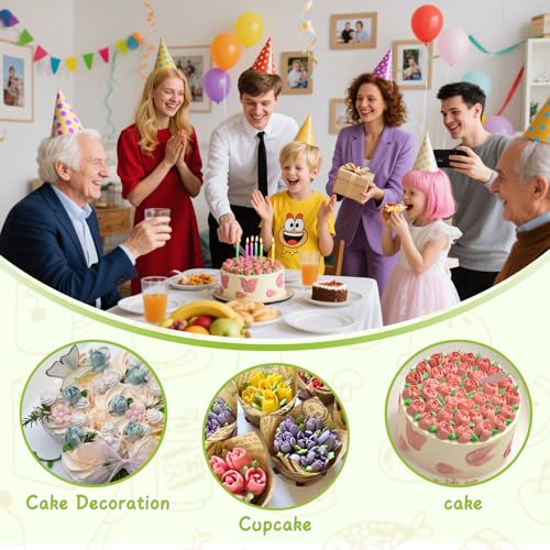 Suuker Large Piping Tips & Russian Tips Set