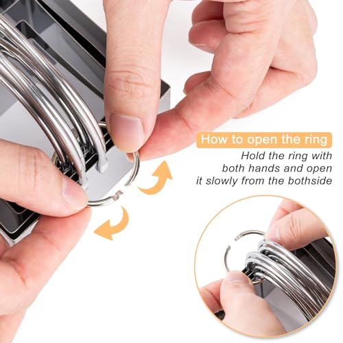 Husfunov Biscuit Cutter Set Square Cookie Cutters with Handle - size: 5pcs Square with handle