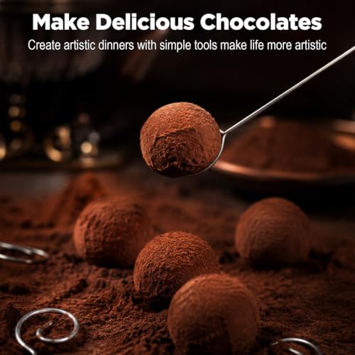 5 Pcs Chocolate Drizzle Tool Set, Culinary Plating Tools Set