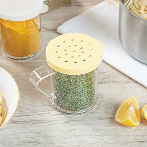 Restaurantware 10 oz Clear Polycarbonate Dredge Spice Shaker - style: Coarse
