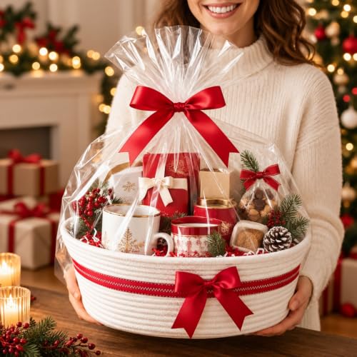 Morepack Large Cellophane Bags for Gift Baskets 30x40 Inches 20Pcs - size: 30x40 Inch (20 Count)