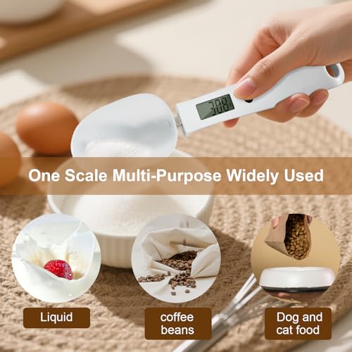 UNIWEIGH Digital Measuring Spoon Scale,300G/0.1G Gram Scale