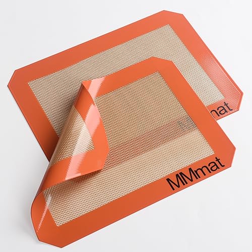 Best German Silicone Baking Mat, 2 Toaster Oven Size Baking Mats - color: Standard Baking Mat, size: Toaster Oven Size (Set of 2)