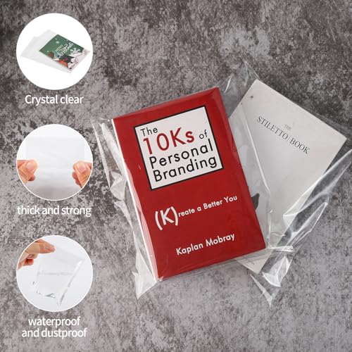 100 Pcs Clear Cellophane Cello Bags Self Sealing 8.5 x 10.5 Inch Resealable Plastic Sleeves Packaging Bags for 8 x 10 Inch Art, Photos, Mats, Mattes, A6, A8 Envelopes - color: Clear, size: 8-1/2X10-1/2in(100pcs)