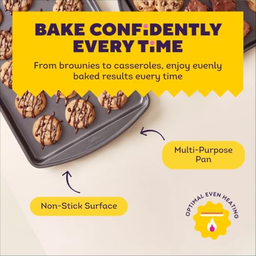 Wilton Gold Non-Stick Small Baking Sheet, Made Without PFAS, 13 x 9 in. - size: 13 x 9 in. (Pack of 1)