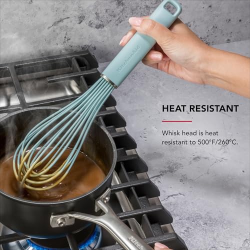KitchenAid Silicone Whisk - color: Mineral Water