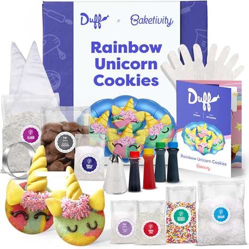 Baketivity x Duff Goldman Unicorn Cookies Kids Baking Kit