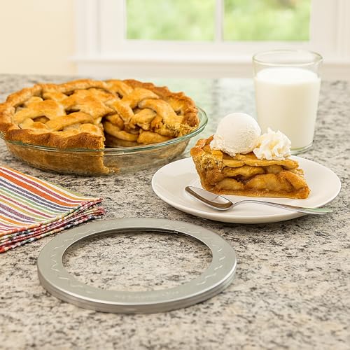 Mrs. Anderson's Baking Pie Crust Protector Shield, Fits Up To 8-Inch Pie Plates, Prevents Over-Browning And Spills - style: Original, 8-Inch, Single