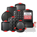 BIEAMA 13-Piece Baking Pans Sets, Nonstick Bakeware Sets