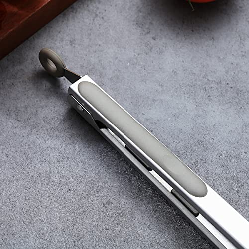 Berglander Cooking Tongs Heavy Duty Food Tongs For Cooking With Silicone Tips, Kitchen Tongs, Grill Tongs, Dishwasher Safe, Easy to Clean - style: i. Cooking Tong