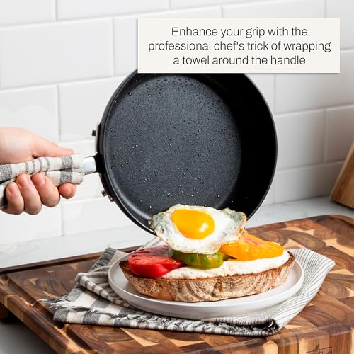 All-Clad HA1® Nonstick 12" Fry Pan with Lid, Induction Ready - size: 12" Fry Pan