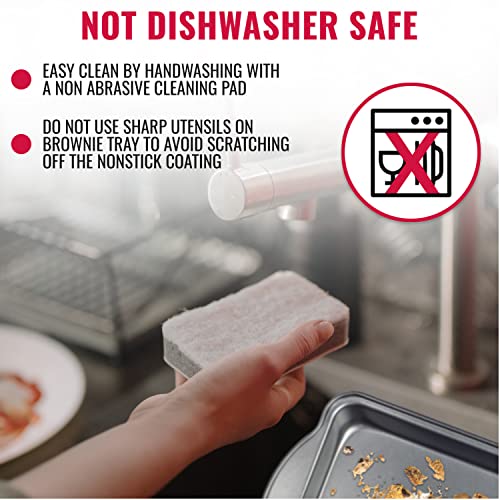 DecorRack Non-Stick Baking Sheets, 15 x 10 in Cookie Tray (2 Pack) - size: 2 Pack