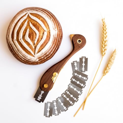 Bird Bread Lame Dough Scoring Tool with 10 Replacement Blades