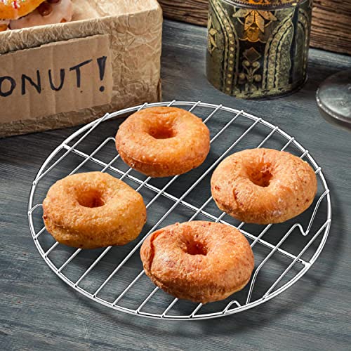 Herogo Round Cooking Racks, 2 Pack 7.6 inch Steaming Cooling Racks - size: 7.6 inch