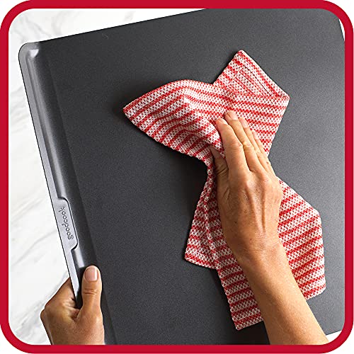 GoodCook AirPerfect Insulated Cookie Sheets Set of 2 Nonstick Carbon Steel Construction Pans for No-Burn Baking with Ergonomic Grip, 16 x 14-Inch, Gray - color: Gray, size: 16 x 14-Inch
