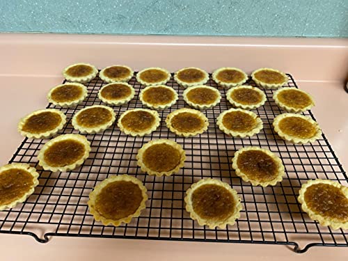 12PCS 2.6" Egg Tart Molds, Mini Carbon Steel Non-Stick Baking Pans - size: 2.6inch