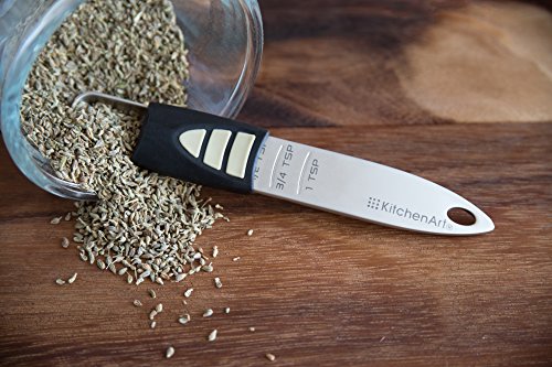 KitchenArt Pro Adjust-A-Teaspoon, Satin - size: 1 Piece - Teaspoon
