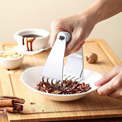 Spring Chef Medium Dough Blender Hand Tool - Durable Pastry Cutter - White - color: White, size: 3" Medium