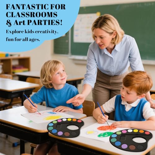 OSIMIG 48 Pack Watercolor Paint Set Bulk, Water Color Paint Sets for Kids - color: 48 Pack