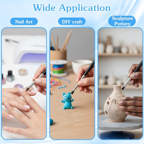 10PCS Silicone Clay Sculpting Tools,Durable Sculpting Tool