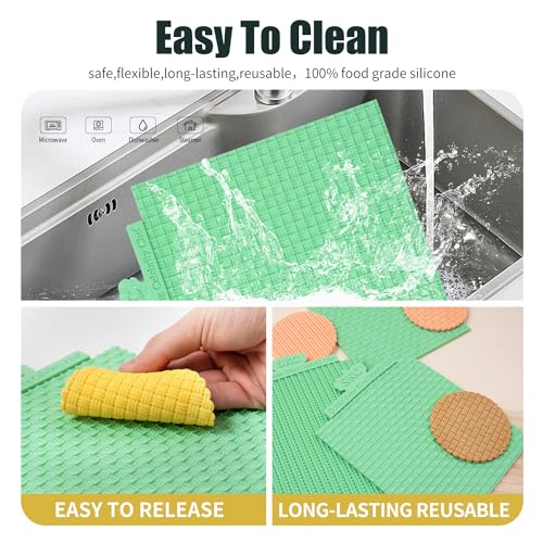 KALAIEN 1 PcsSweater Texture Fondant Impression Mats(Style 2) - color: Style 2
