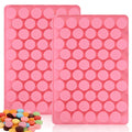 Mini Round Silicone Mold, 55 Cavities Cylinder, 0.8 Inch, 2 Pcs