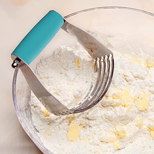 ALLTOP Pastry Blender Cutter, 1 Pack, Turquoise - color: Turquoise
