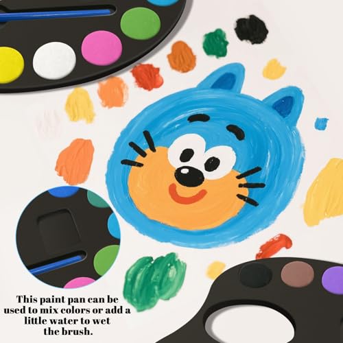 OSIMIG 48 Pack Watercolor Paint Set Bulk, Water Color Paint Sets for Kids - color: 48 Pack