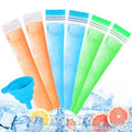 300 Disposable Ice Popsicle Mold Bags Comes With A Funnel, 3 Colors - color: 300PCS (3 Colors)