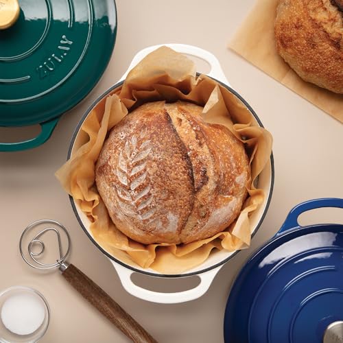 Zulay Kitchen 13-Inch Danish Dough Whisk - color: Ashwood | Single
