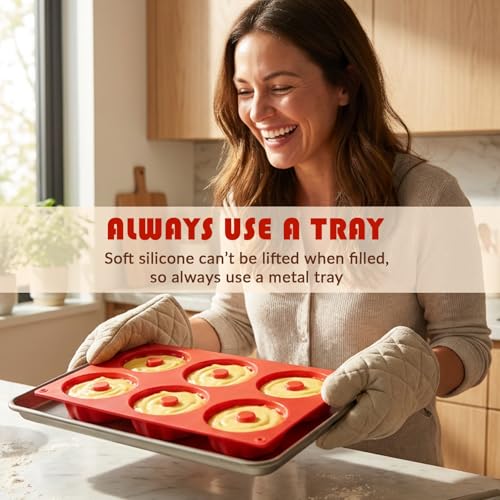 HKNMTT 2Pcs Mini Buntz Cake Pans for Baking 6-Cavity Fluted Tube Cake Pan - style: 3 Shaped buntz 2PCS