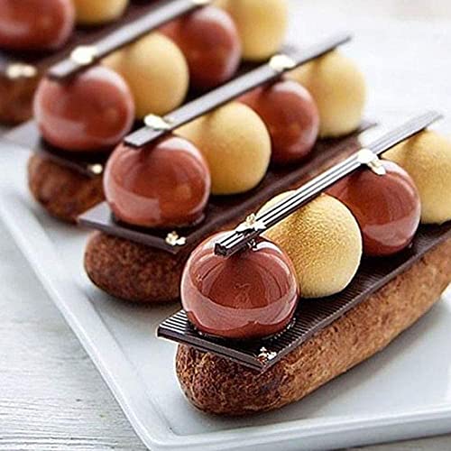 Sphere Shape Silicone Baking Mold for Mousse Cake for Baking French Dessert Pastry Chocolate,Jelly,Soap, Ice Cream Mold 15 Cavity