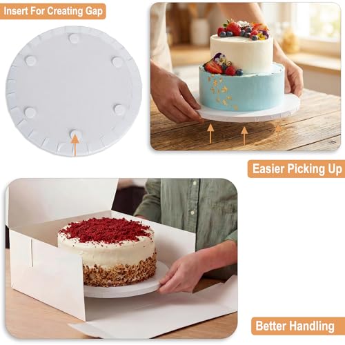 BOARDS+ Cake Drums 8 Inch Set (14 Pack) | Multipack Value Bundle - size: 8"