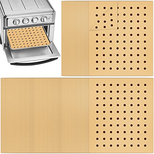 BYKITCHEN 9x11 Inch Perforated Air Fryer Parchment Paper Liners, 100pcs - size: 9x11inch