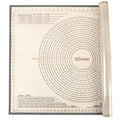 Non-slip Silicone Pastry Mat 34X26 inch Large Baking Mat with Measurements - color: Gray, size: 26"L x 34"W