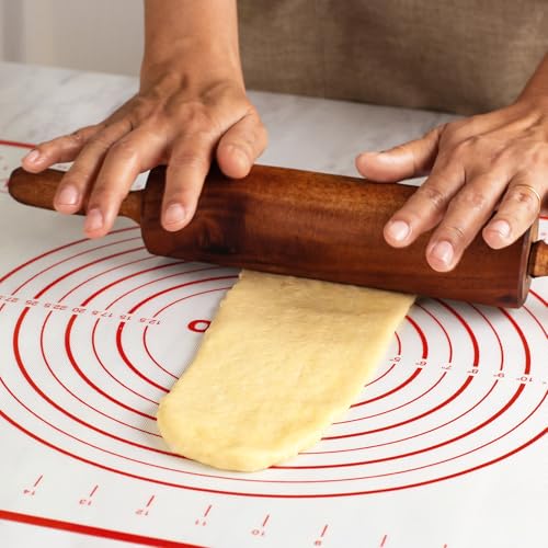 Silicone Baking Mat Large 23.6x15.8 Inch Non-Stick for Rolling