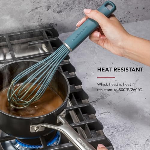 KitchenAid Silicone Whisk - color: Agave