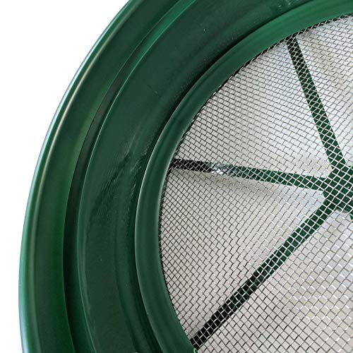ASR Outdoor Gold Panning 1/8 Classifier Screen Sifting Pan Prospecting Mesh Sieve - size: 1/8" Mesh